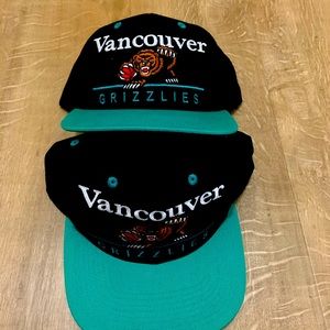 Vancouver Grizzlies hats